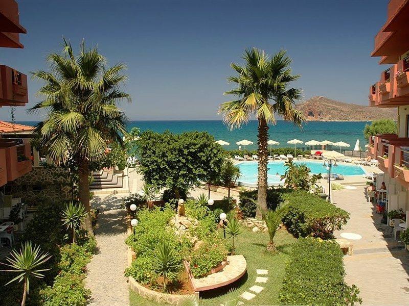 Hotel Haris On The Beach Agia Marina  Bagian luar foto